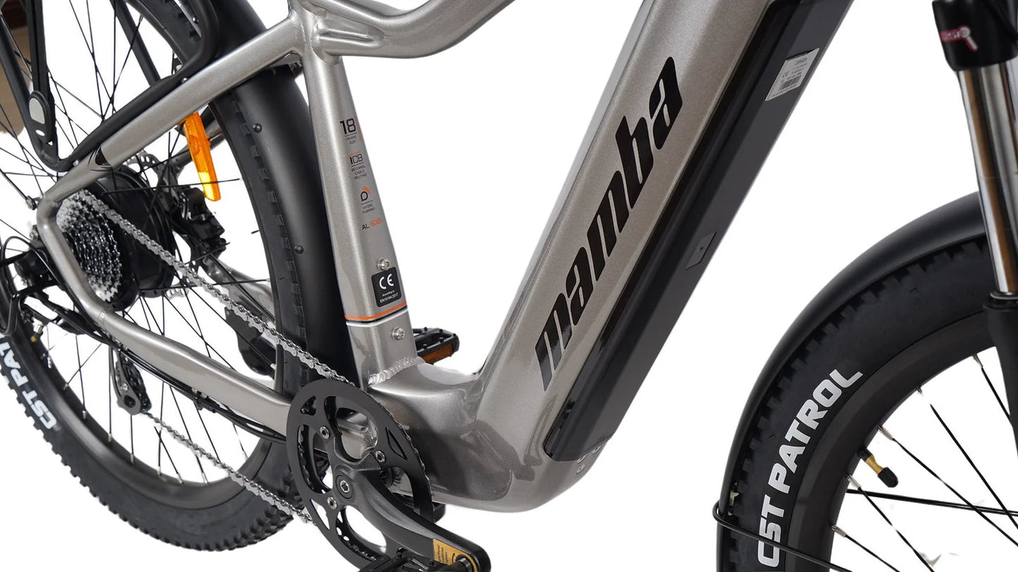 Mamba Venom Antidote High Powered Electric Bike 48V 750W Peak, 15Ah 720Wh