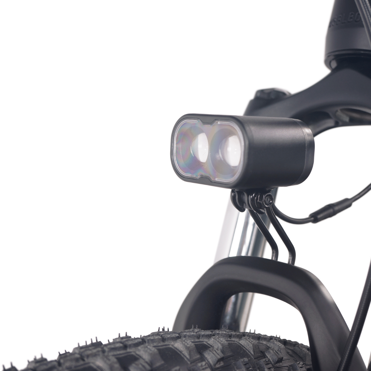 Close-Up NCM M7 Electric Mountain Bike Front Light (48V, 70Lux) | SalteBikes.com.au