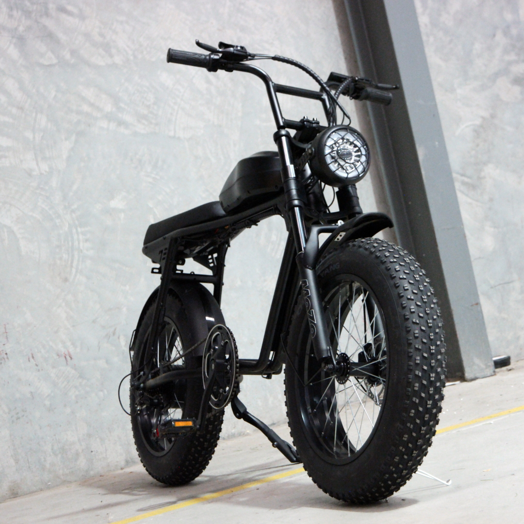 Salte All-Terrain Cruiser 500W Fat Tire Electric Bike – 48V Battery, 50km/h Speed