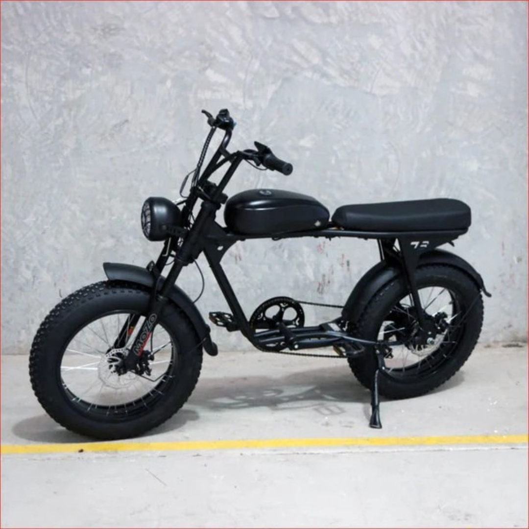 Salte All-Terrain Cruiser 500W Fat Tire Electric Bike – 48V Battery, 50km/h Speed