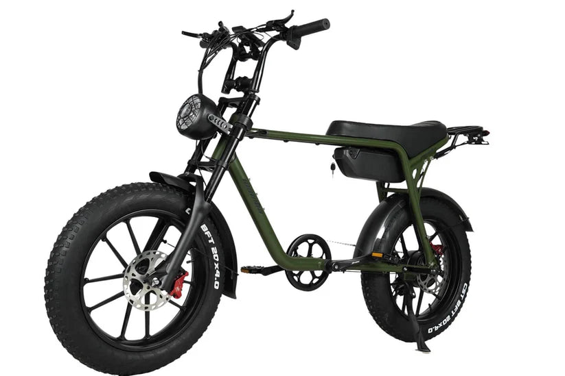 Mamba Sahara 2024 48V 750W All-Terrain E-Bike | Fat Tire, Front Suspension, Hydraulic Brakes