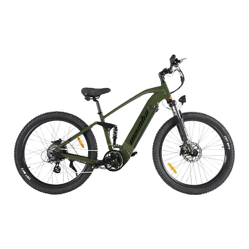 2024 Mamba Double Strike V2 E-Bike | 48V 750W Bafang Motor, Dual Suspension
