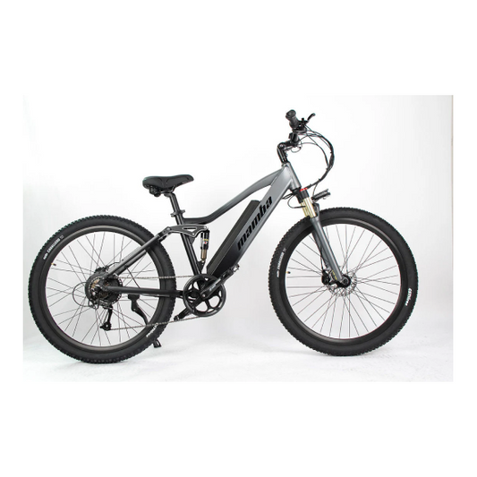 Mamba Venom Double Strike Electric Bike 48V 17Ah 750W with Dual Suspension, Hydraulic Brakes, and Shimano Altus Gearing for Comfortable and Powerful Rides