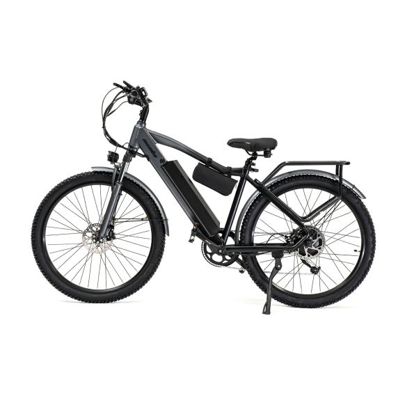 SalteBikes: 2025 Electric Bike front view, available at SalteBikes, featuring a sleek design with 48V 750W motor and hydraulic brakes for city and off-road adventures