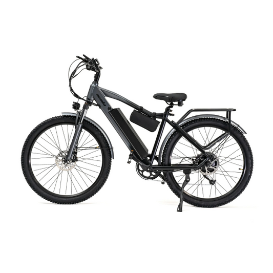 SalteBikes: 2025 Electric Bike front view, available at SalteBikes, featuring a sleek design with 48V 750W motor and hydraulic brakes for city and off-road adventures