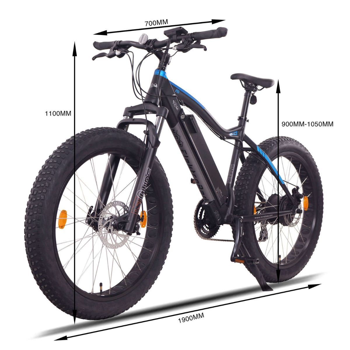 NCM Aspen Plus Fat Tire E-Bike – 750W Power, 130 Nm Torque, 120km Range