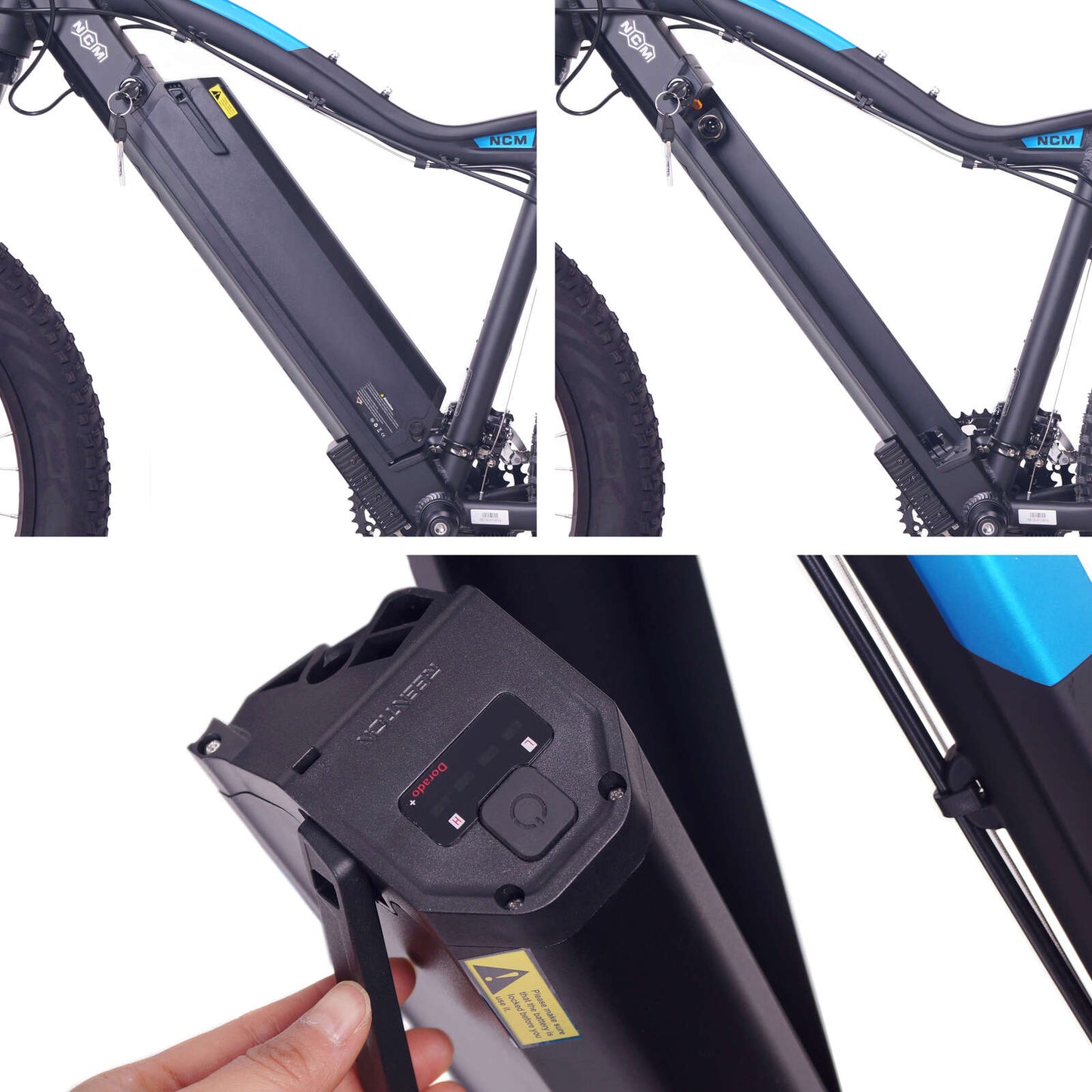 NCM Aspen Plus Fat Tire E-Bike – 750W Power, 130 Nm Torque, 120km Range