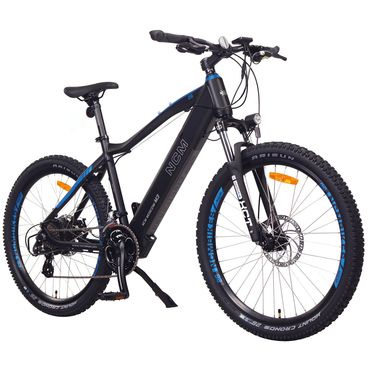 NCM M3 Electric Mountain Bike | 500W Motor, 48V12ah Battery, 100km Range