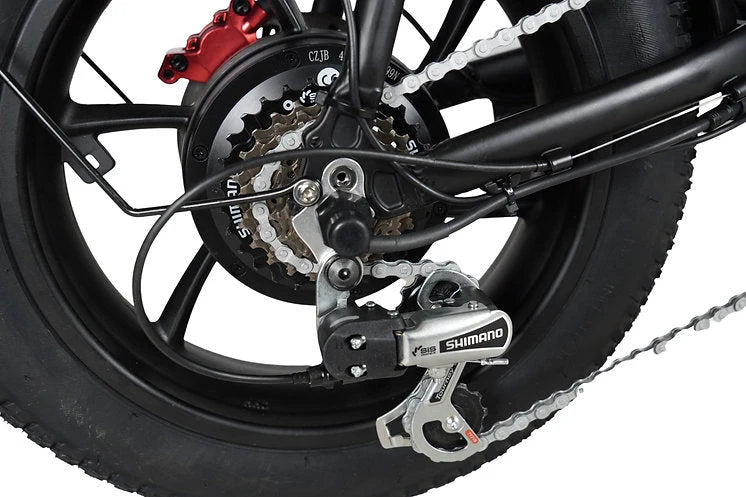 2024 Mamba Taureg 500W Folding E-Bike | 48V 18Ah Dual Battery, All-Terrain Fat Tires
