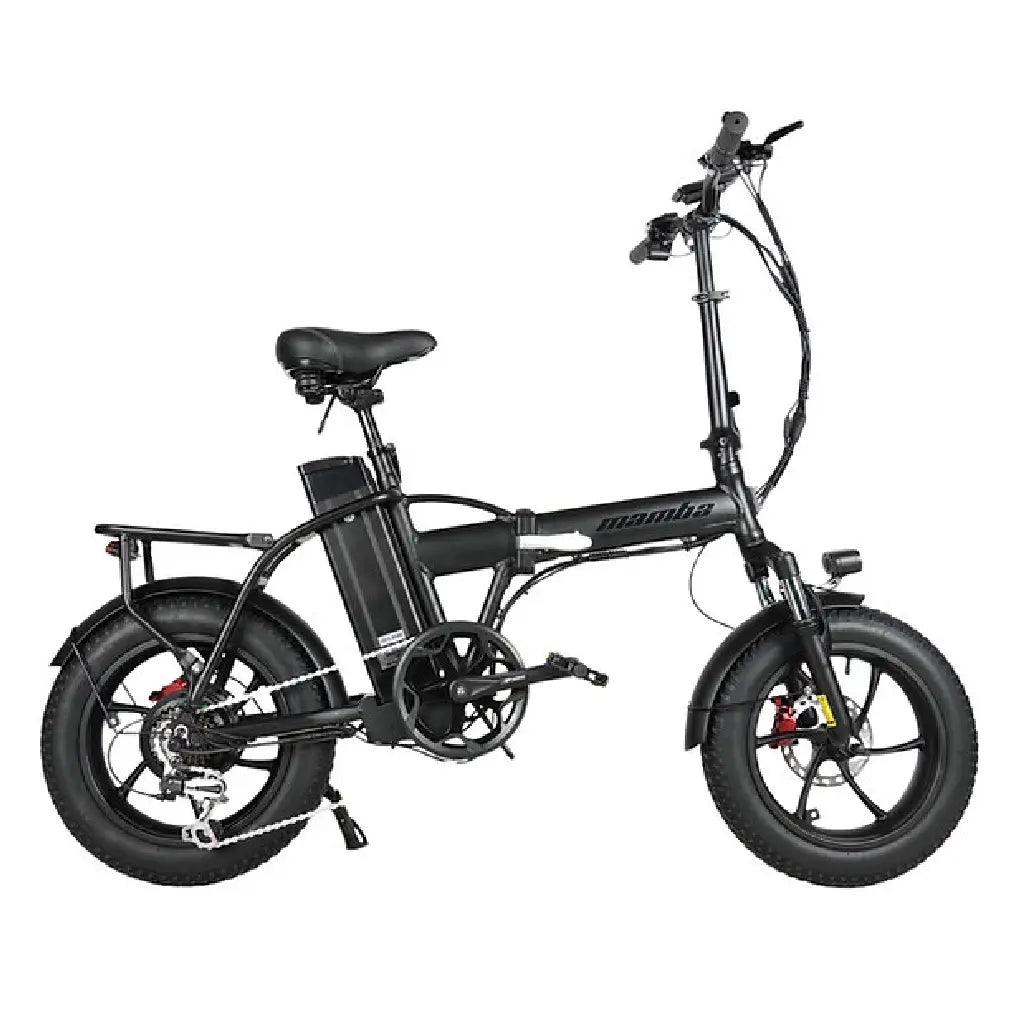 2024 Mamba Taureg 500W Folding E-Bike | 48V 18Ah Dual Battery, All-Terrain Fat Tires