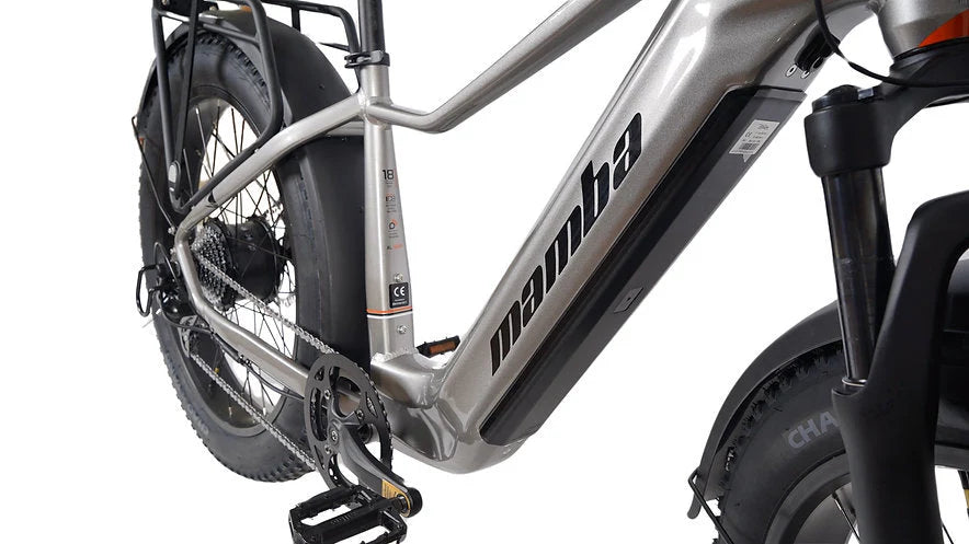 Mamba Gallivanter Fat Tire E-Bike - 48V 750W 15ah Motor