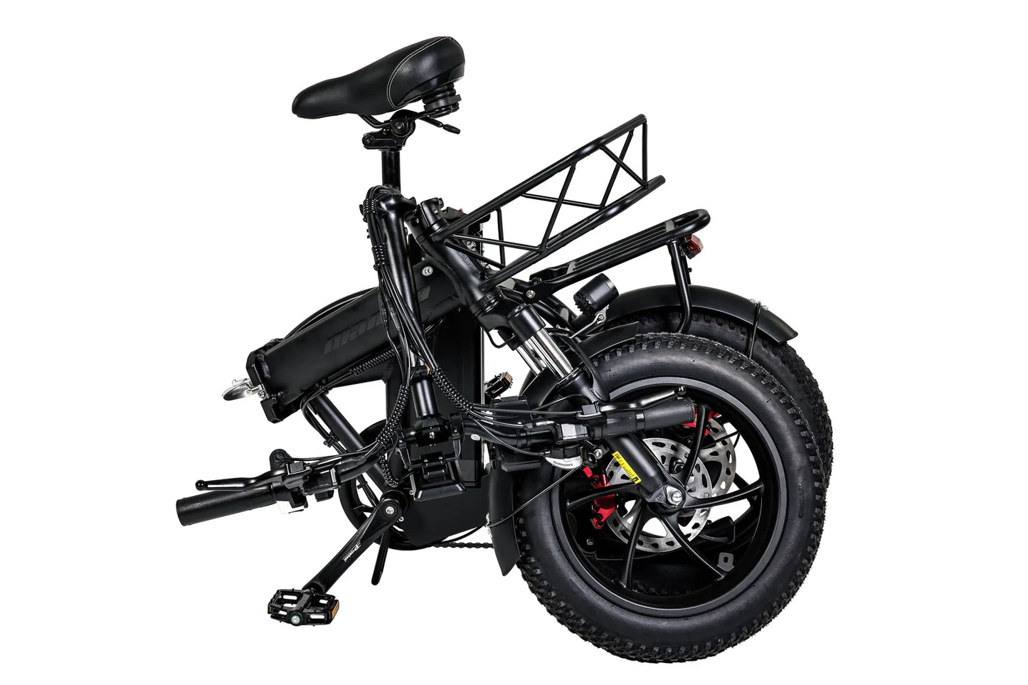 2024 Mamba Taureg 500W Folding E-Bike | 48V 18Ah Dual Battery, All-Terrain Fat Tires